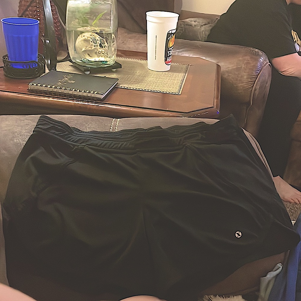 I’m selling black shorts